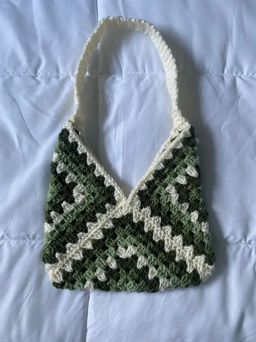 👜 Əl işi Granny Square Çantalar el işi şəkli 5