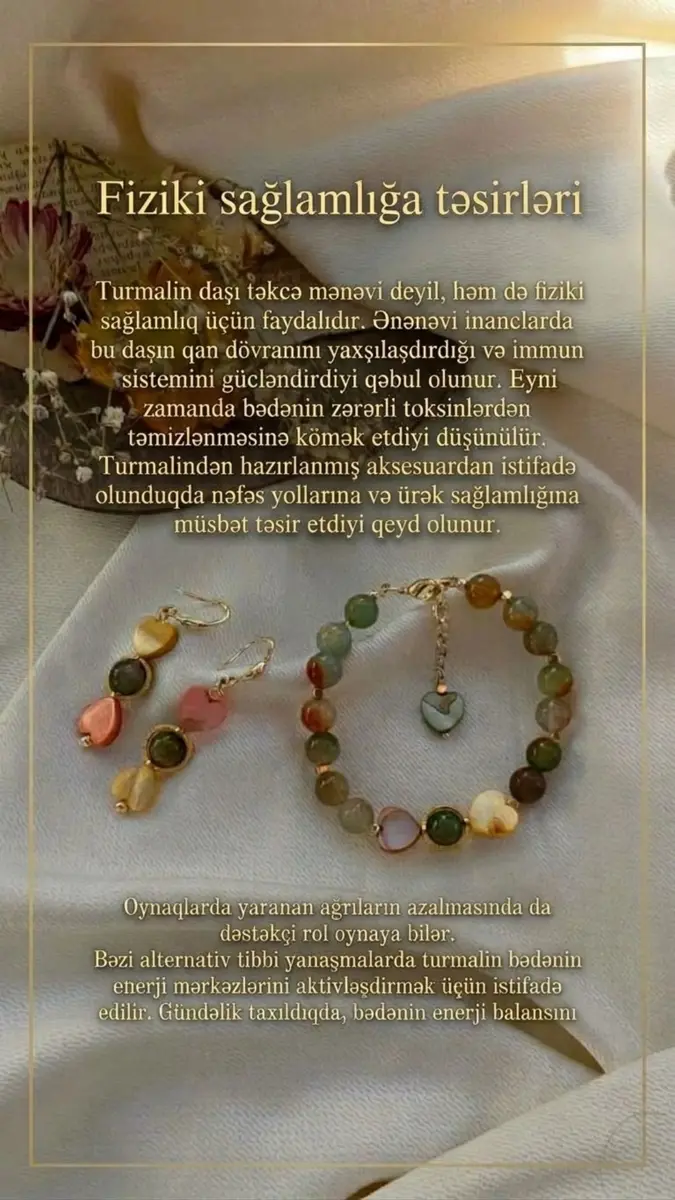 Turmalin və sədəf el işi şəkli 2
