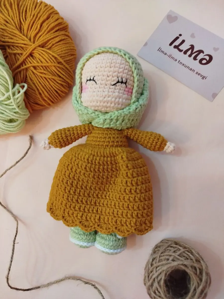 Hicablı kukla el işi şəkli 2