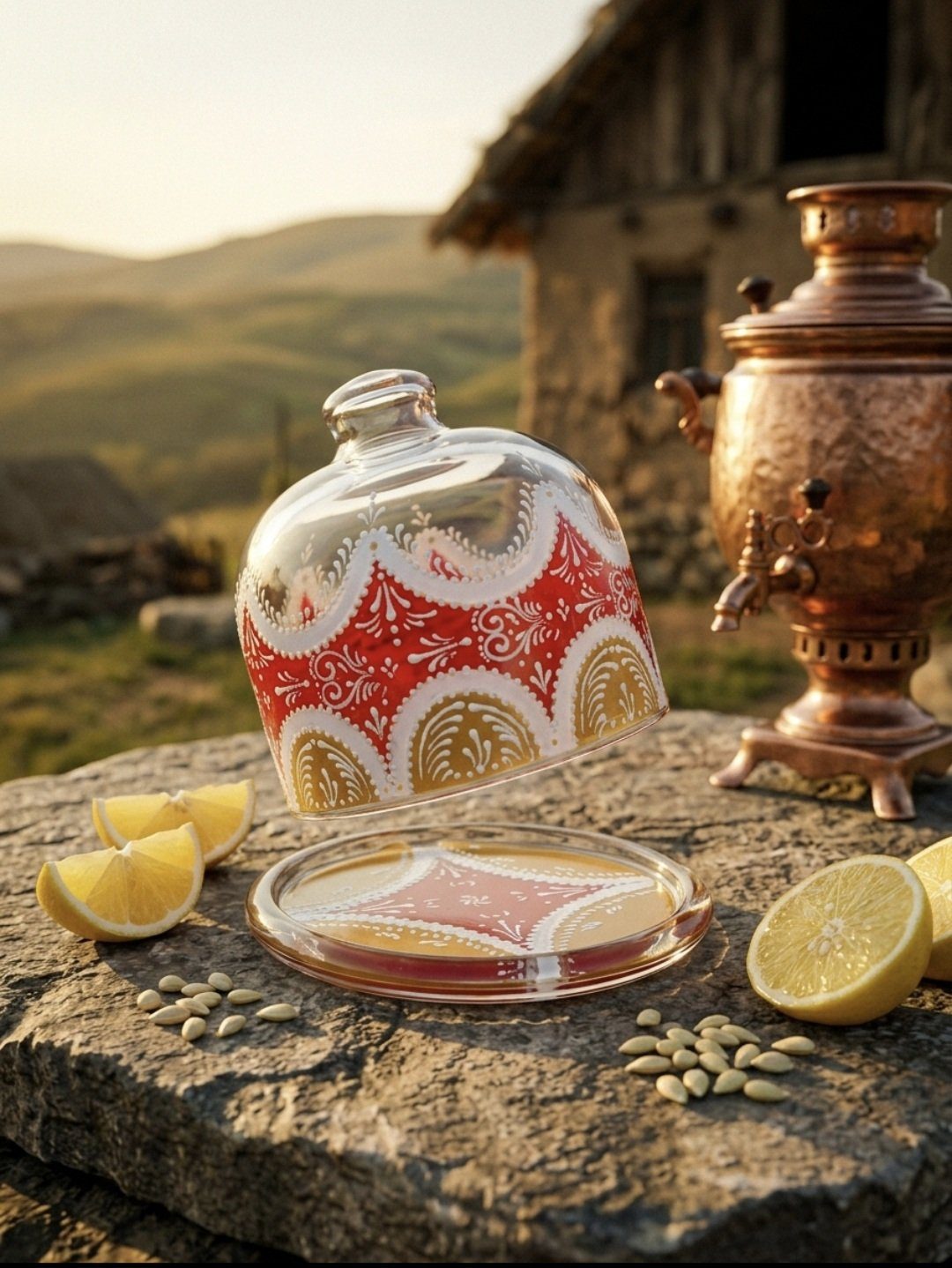 Limon qabı | Vitraj əl işi ❤️💛 el işi şəkli 3