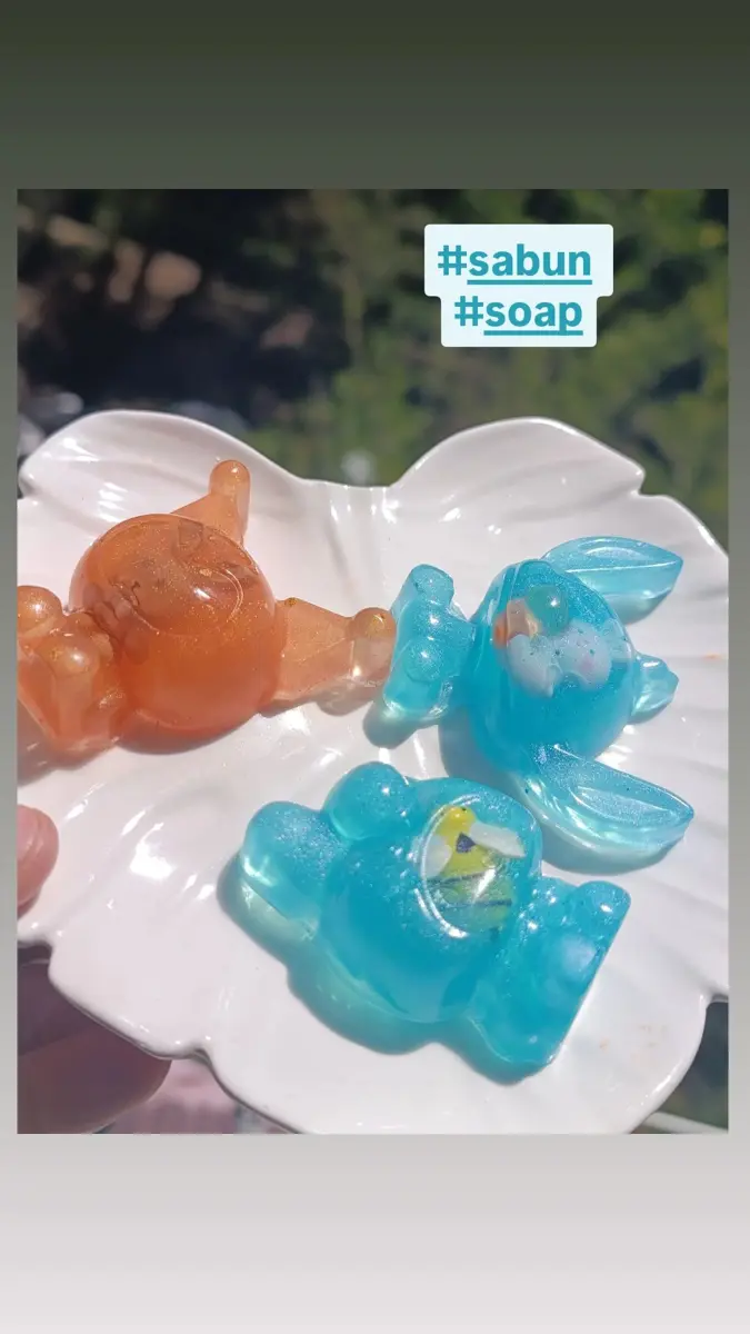 Oyuncaqlı sabunlar el işi şəkli 7