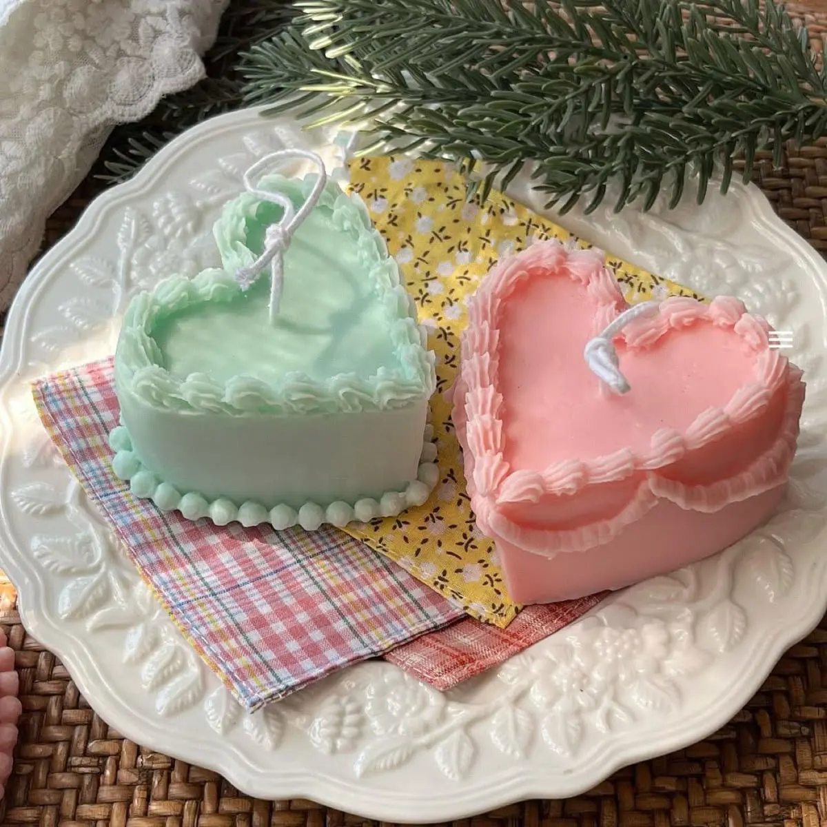 Tort Şamı – Şirin Görünüş, Xoş Ətir 🎂🕯️ el işi şəkli 2